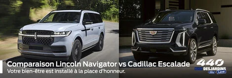 Comparaison entre le Lincoln Navigator et le Cadillac Escalade : lequel incarne vraiment le luxe?