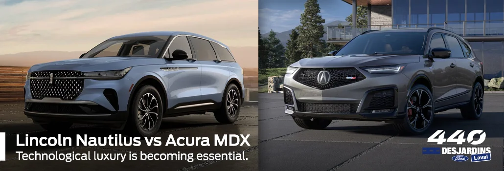 Lincoln Nautilus vs Acura MDX: when technological luxury takes the lead