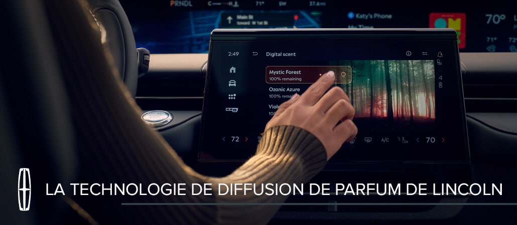 La technologie de diffusion de parfum innovante de Lincoln pour le Nautilus 2024